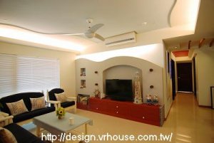 別具休閒海洋風的溫馨家宅