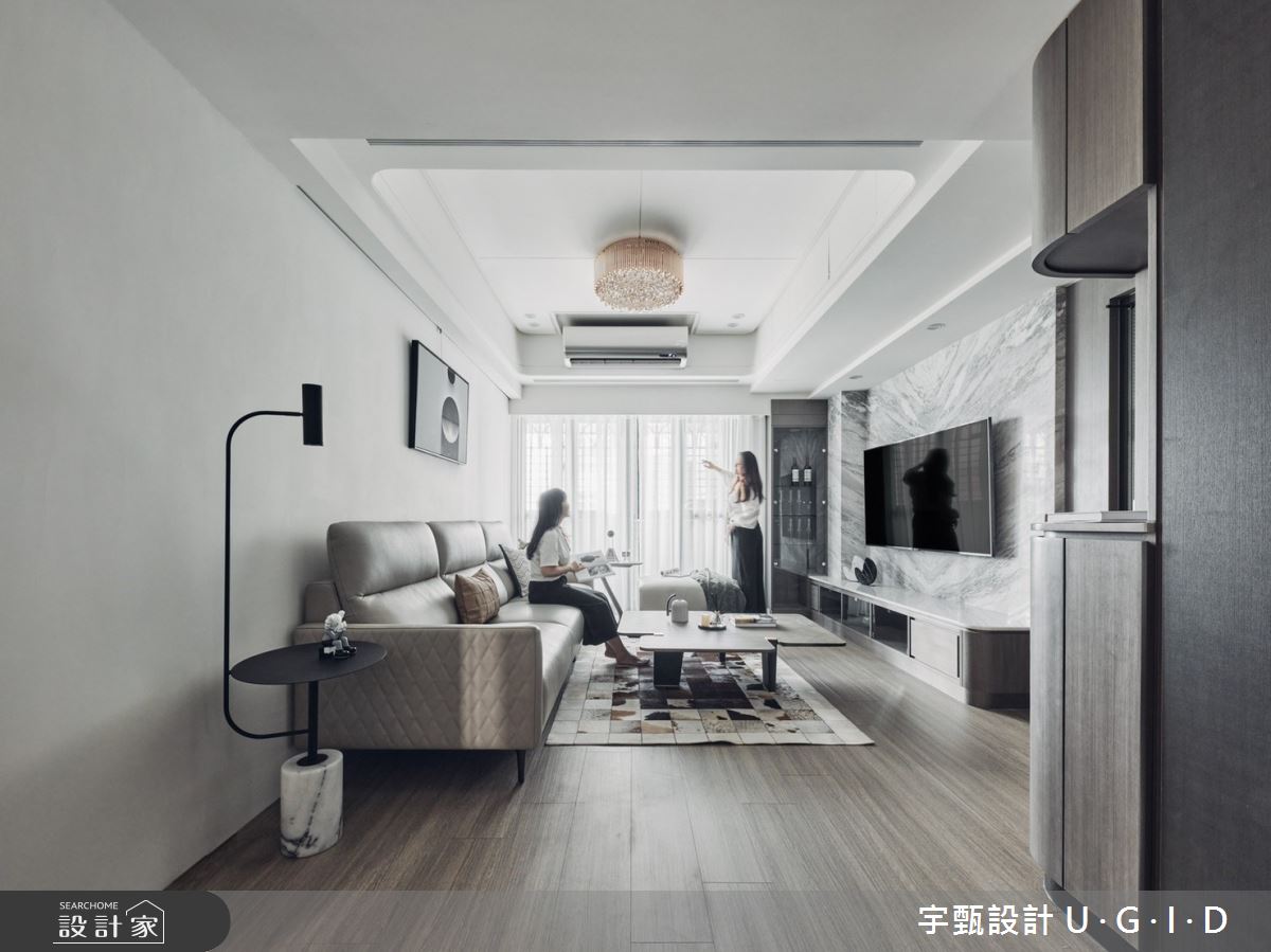 時尚黑白現代風翻新長型老屋！退休生活也可以個性有型