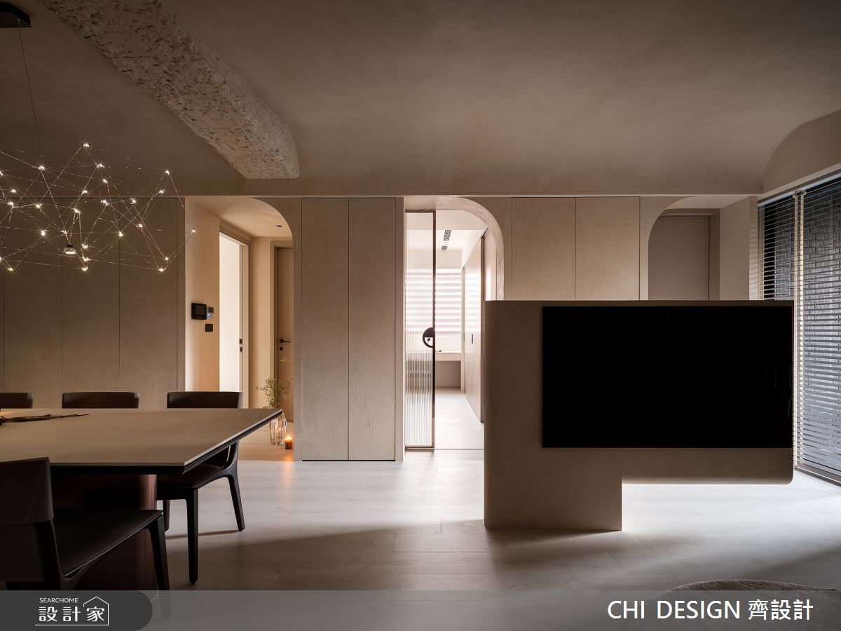 加上一層網美濾鏡的家！無開放式收納、裸露柱子、藝術塗料讓居家變得超...