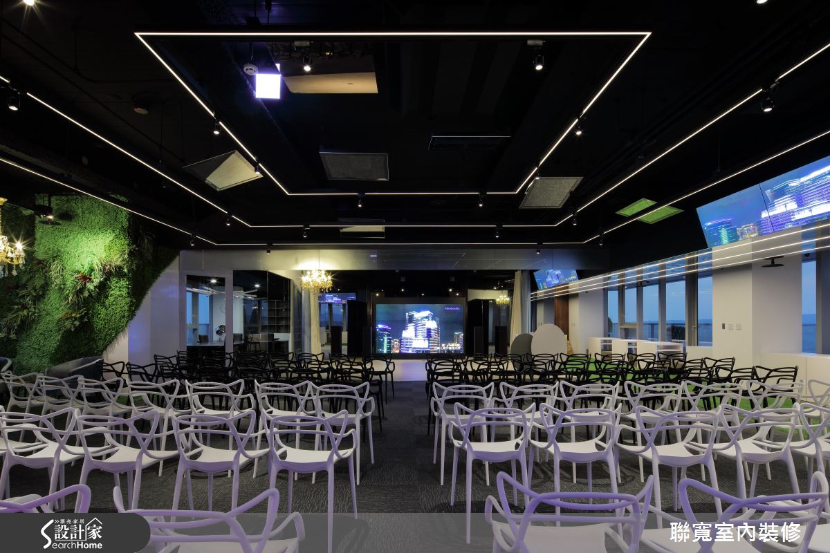 商業空間的動態魔術！辦公、接待、展演一次到位