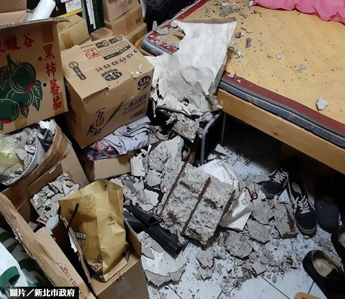 水泥崩床邊！蘆洲海砂屋盼得重建