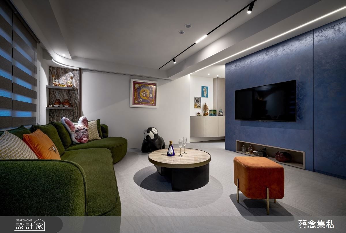 45歲老屋翻新破解住商共存難題！分留動線打造張弛有度的生活節奏