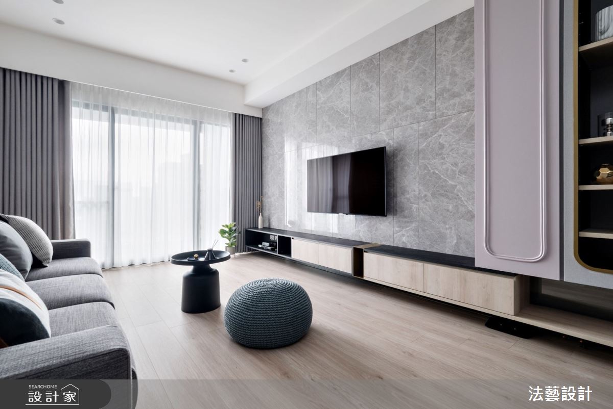 不僅有好看的設計，還有強大的收納機能，20坪混搭風輕奢宅來報到!