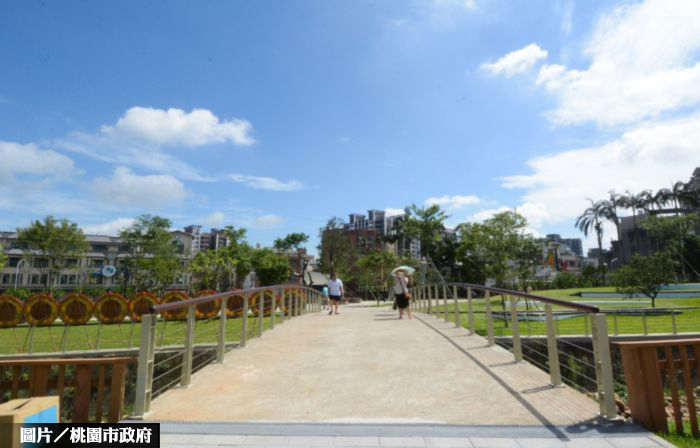 楊梅公九公園改造 北側頭重溪柚子公園啟用