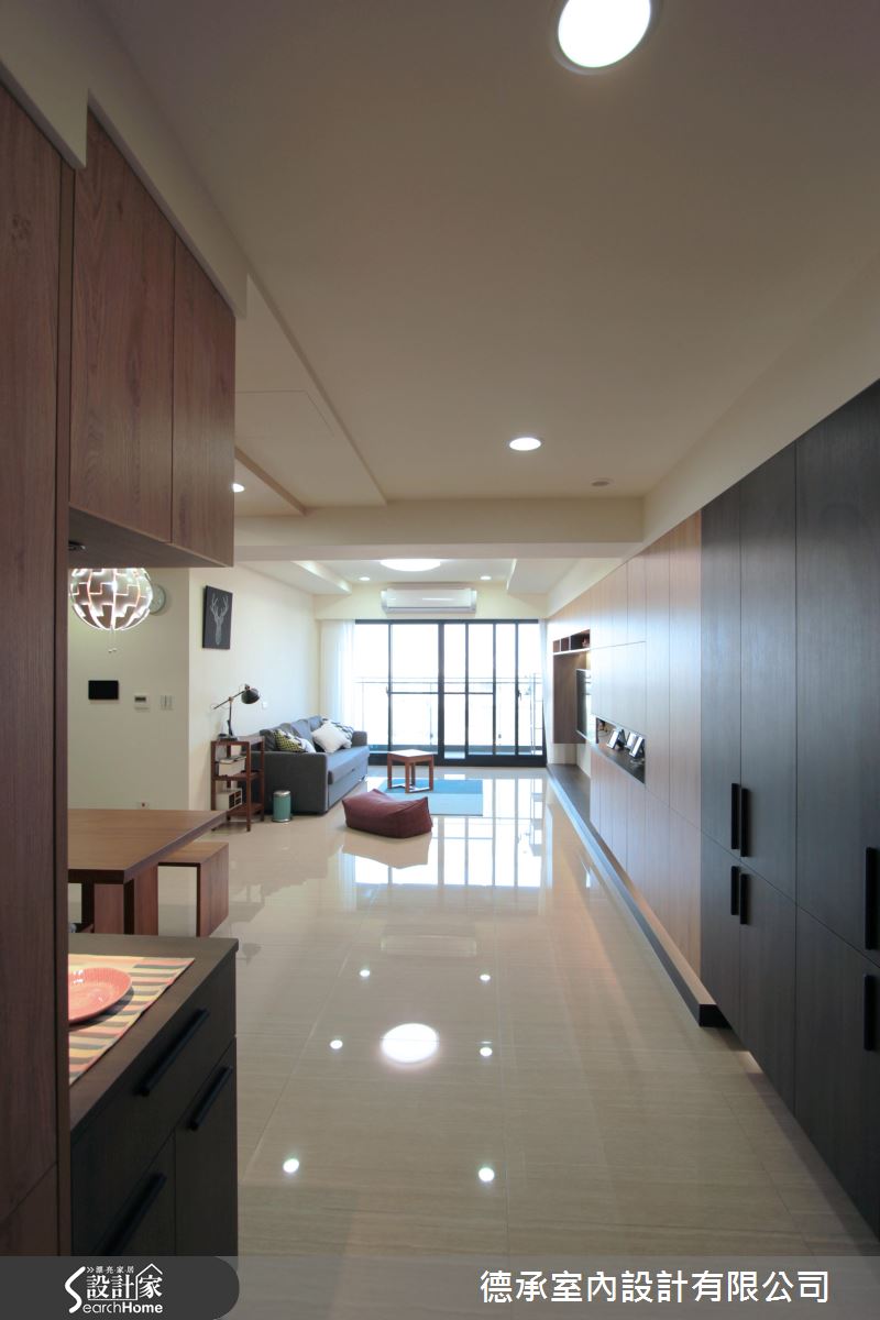 體驗暖暖北歐風 自然原木打造的34坪雅居