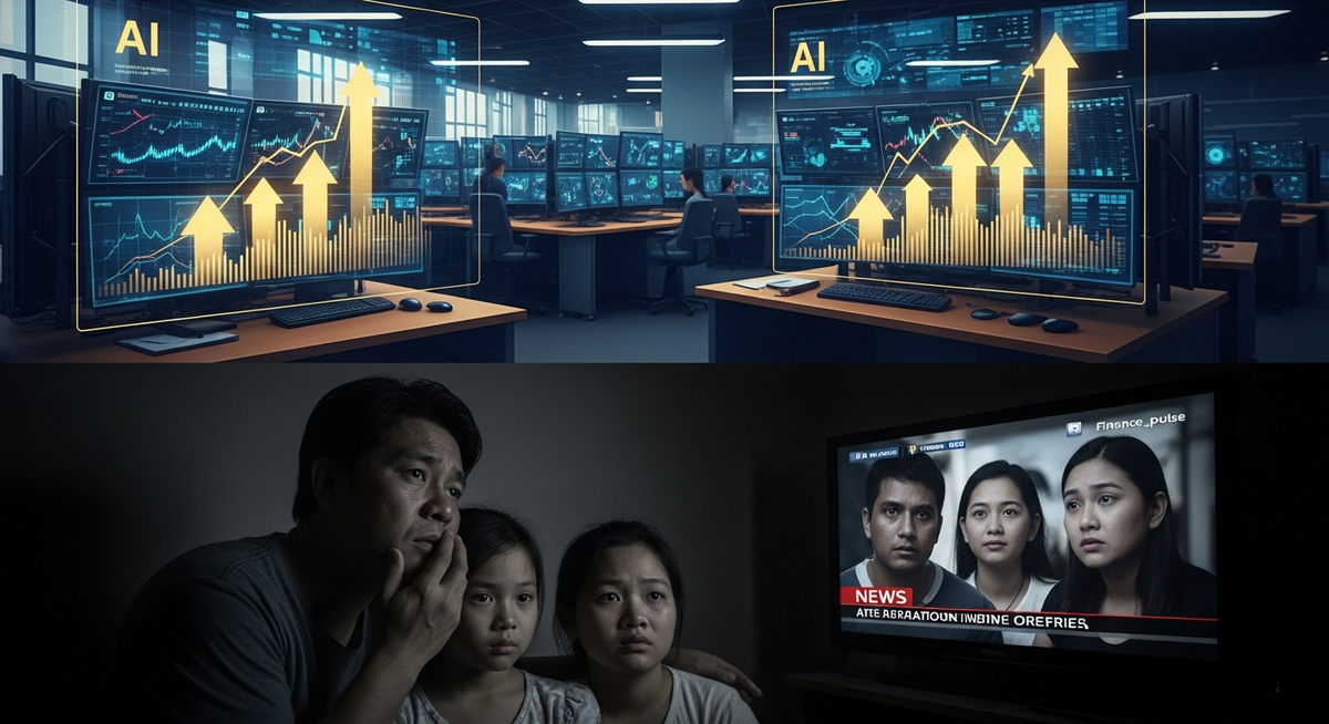 美國經濟現兩速分化：AI投資飆升對比中低收入通膨壓力