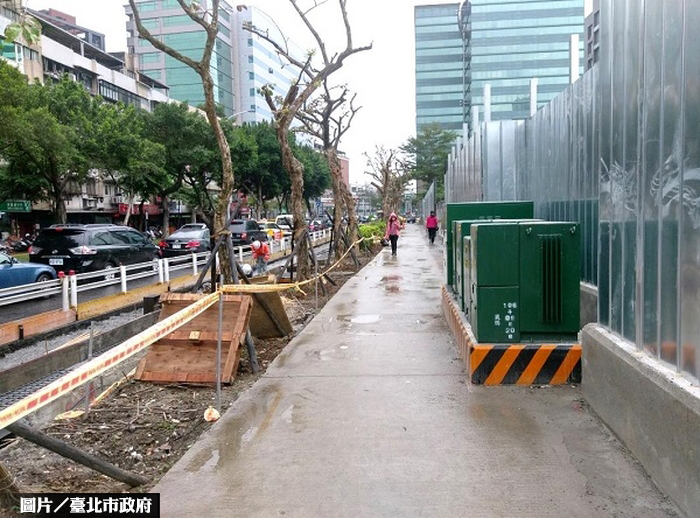 改善內湖交通　港墘路拓寬將完工