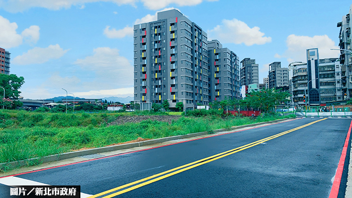 三峽國光社宅 新闢公園及道路啟用