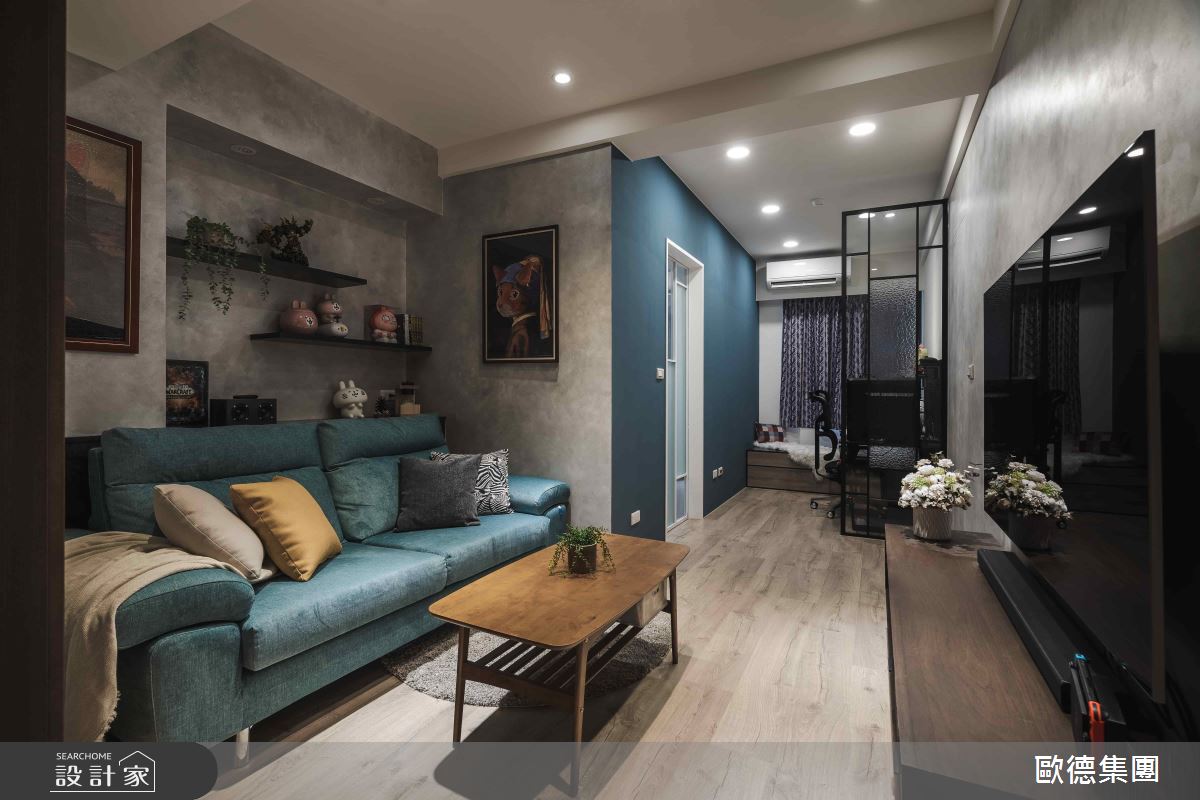 12 坪小宅打造與愛貓溫馨日常 演繹生活品味 激盪莫蘭迪現代風靈感