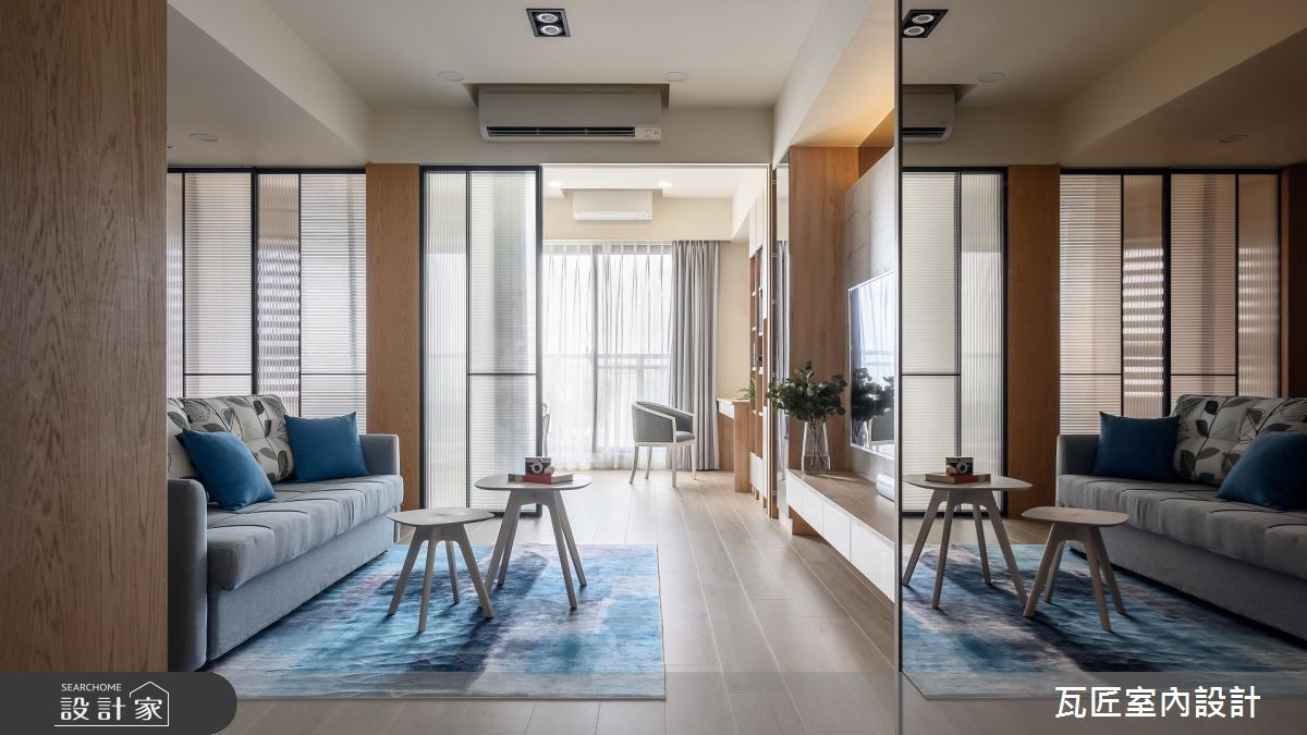 拿下2021年美國IDA設計獎 Honorable Mention 榮譽獎！木質與輕透玻璃隔...