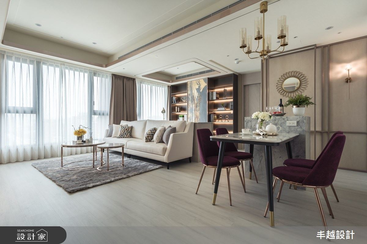 新古典mix現代風，成就41坪英倫優雅質感