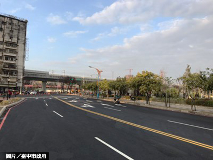 中市東區闢新路 帶動綠空鐵道計劃