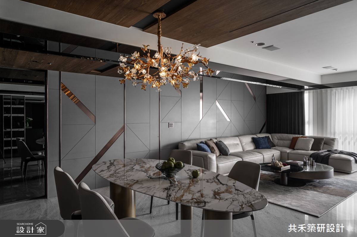雍容自若的85坪現代風輕奢宅，讓你從容享受優雅生活
