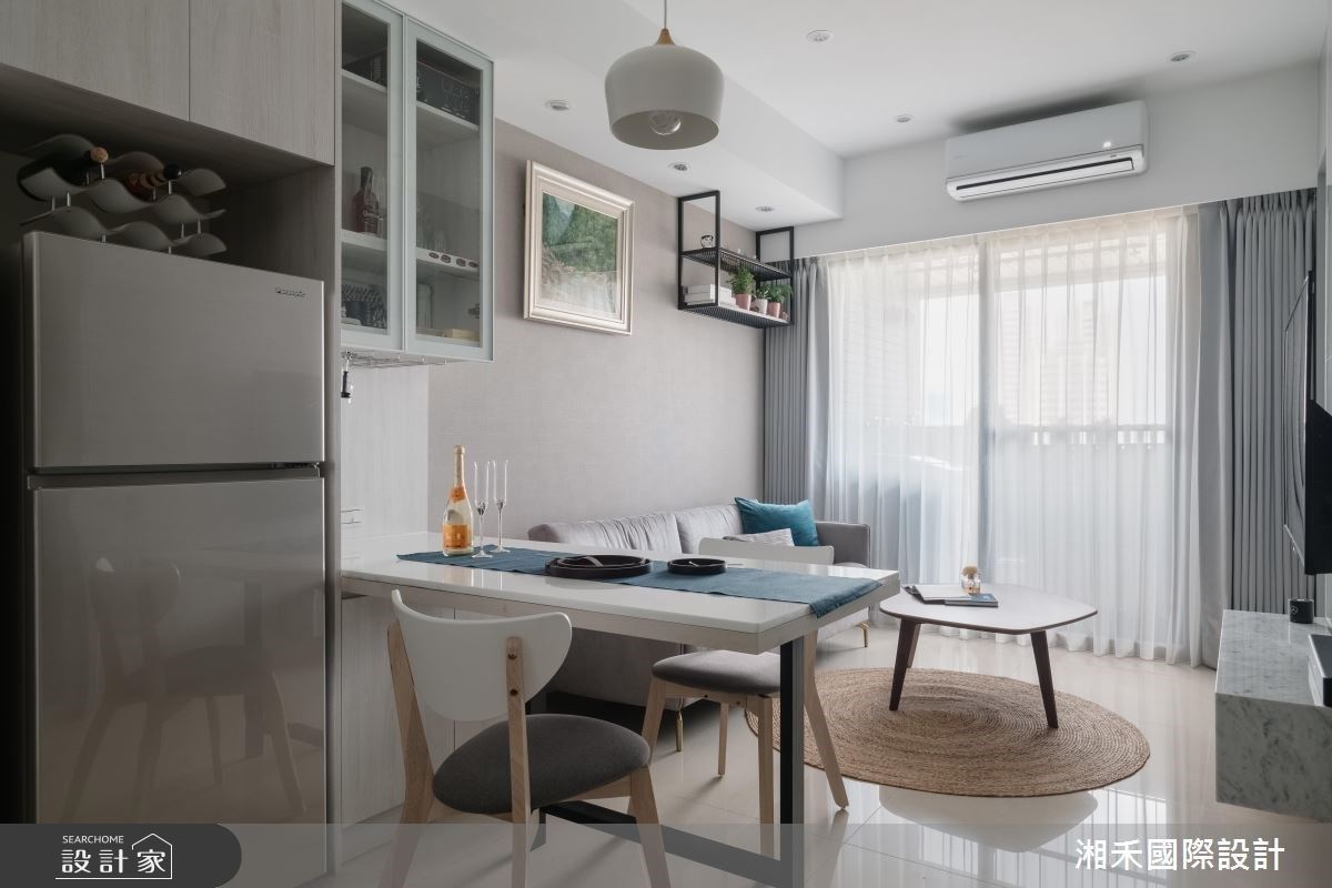 律師美宅的清淺浪漫！20坪藏有2房2廳，理性與感性交織的夢想實踐