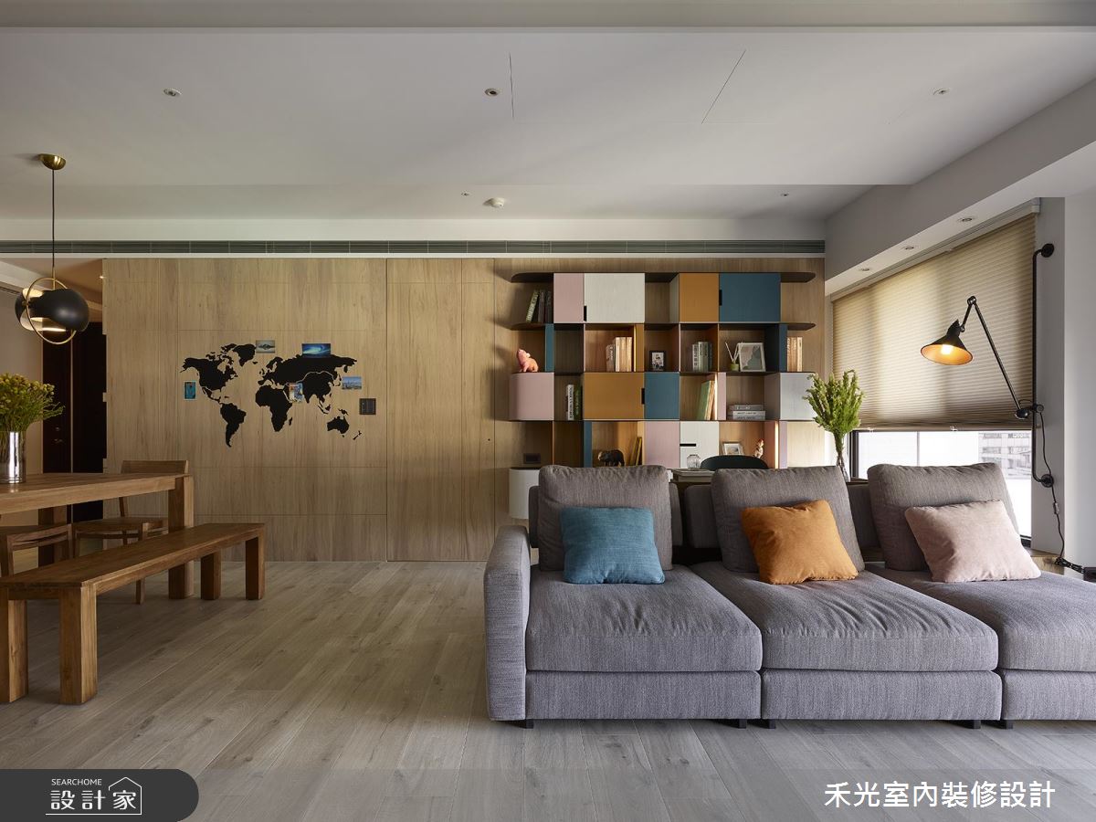 36 坪休閒風居家！屋主：「設計師找到了我家的色彩！」