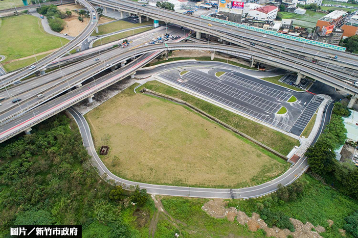 新竹左岸水岸公園 4大出入口啟用