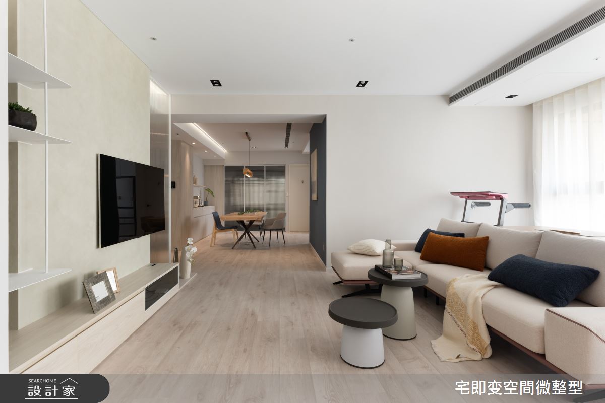 就是要完全「客製化」! 40坪雙拼宅超前部署，以健身房、開放式廚房與貼...