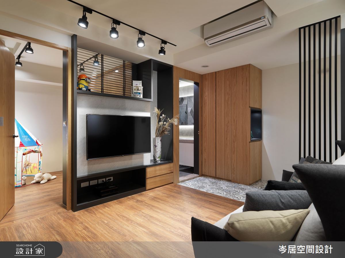 破解單面採光、狹長屋型！簡約風打造20坪舒適好宅 