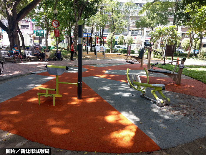 鼓吹全齡運動 公園新增體健設施