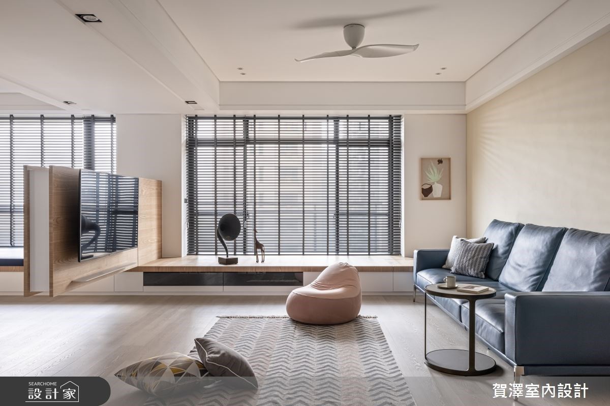 中古屋翻新不費力！善用訂製家具快速搞定 40 坪北歐風居家