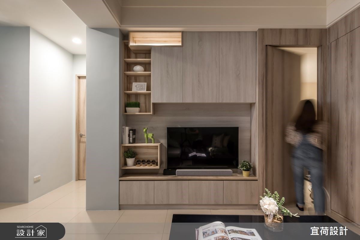 40年老屋翻新 融合神明桌與收納，變身3房兩廳北歐風美宅