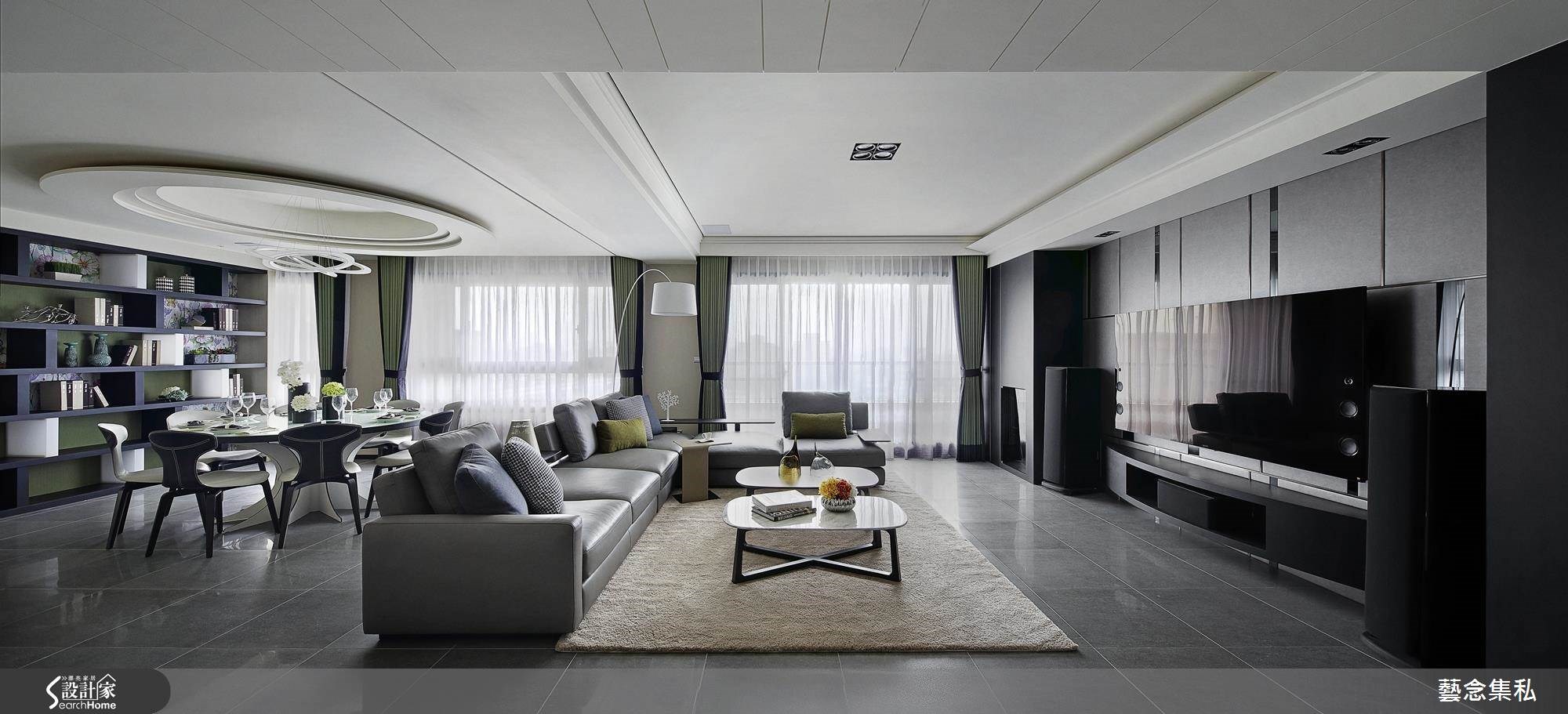 70坪高級訂製精品豪邸，多元色彩彰顯現代時尚感