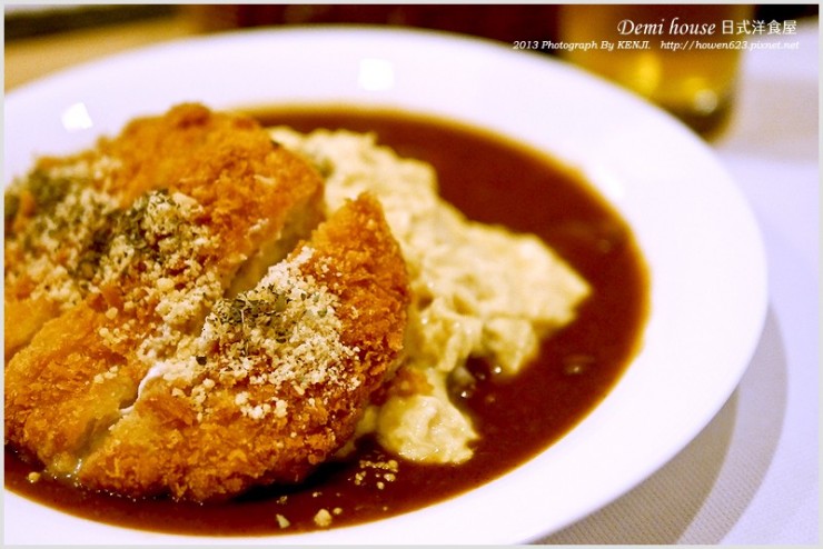 ★念念不忘的豬肉漢堡排 Demi house日式洋食屋 