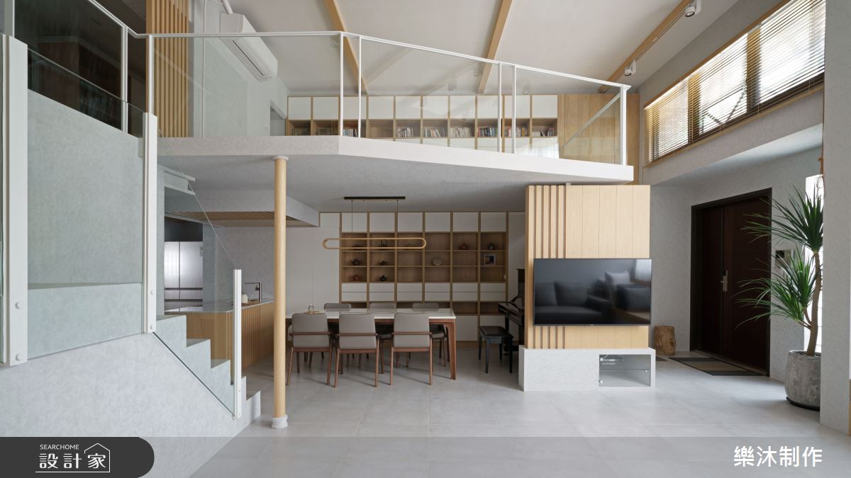 日式無印風複層好宅！特殊漆與木質的低調質感設計讓幸福感倍增