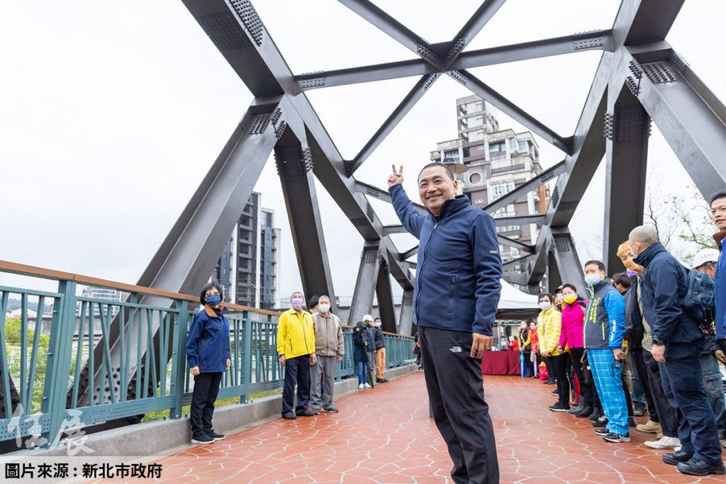 汐止改建「鄉長厝橋」具耐震及防洪功能 侯友宜：提供行人安全通行環境