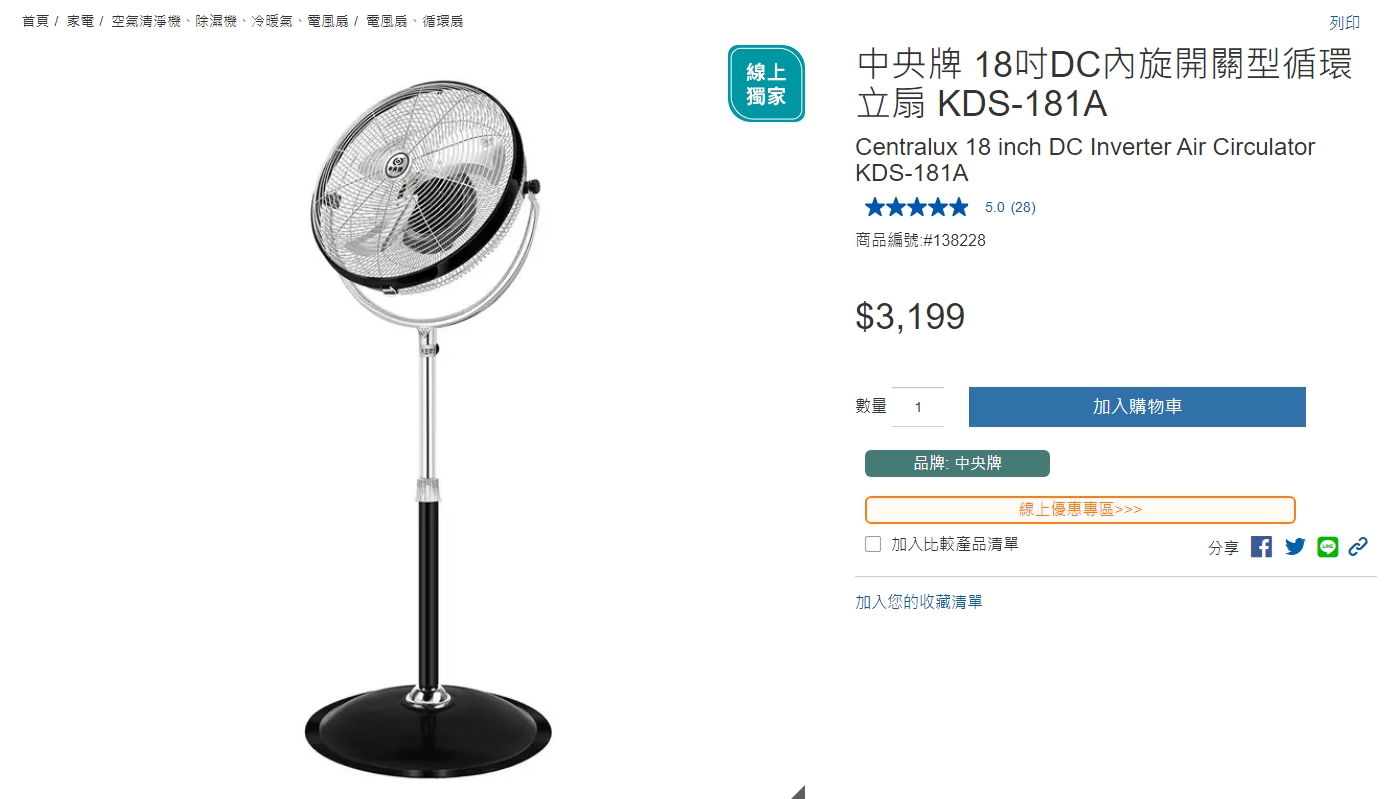 好市多開賣「MIT老牌電扇」 內行一面倒推爆：不開冷氣也涼