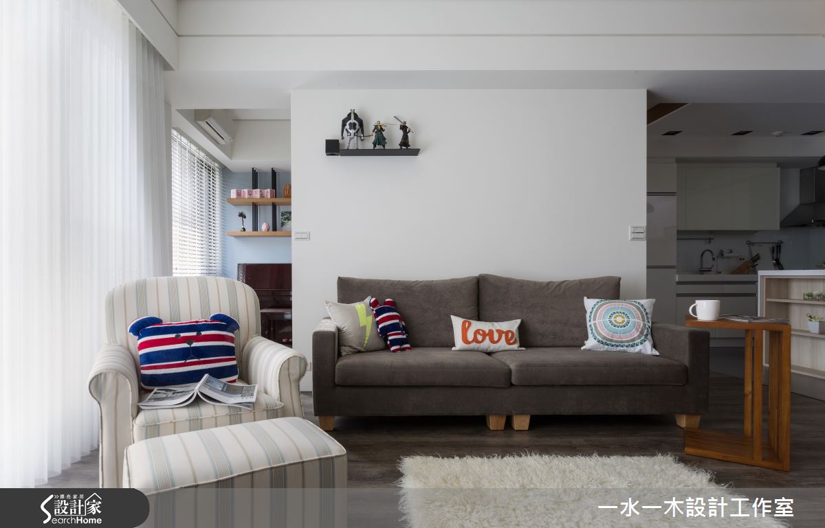 一回家就放鬆！ 兩個人的清新純白部屋