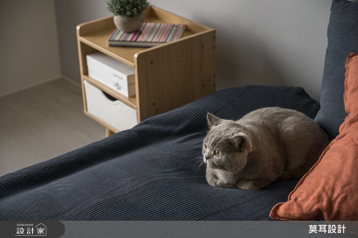 喵星人表示：這間16 坪超機能北歐風單身宅我喜歡！