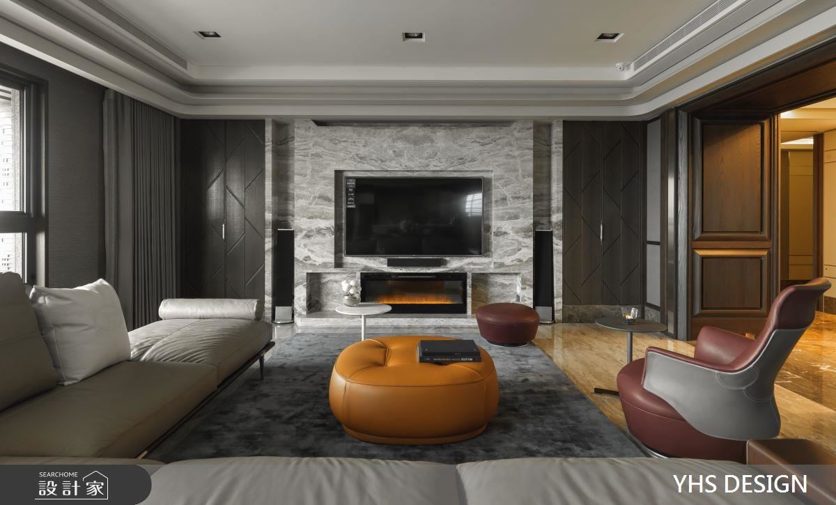 線條與材質鮮明交織，展現時尚英式風格