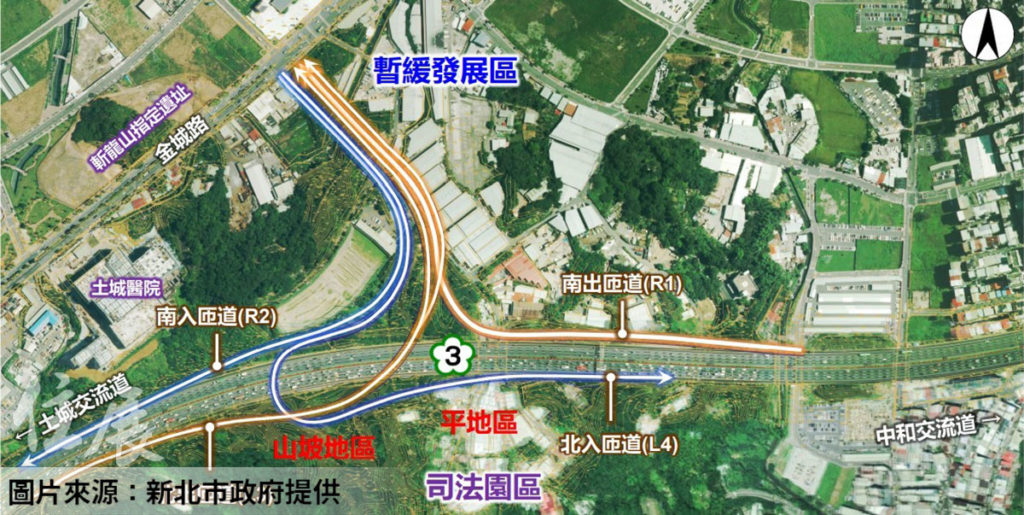 土城暫緩大利多！ 國道3號金城交流道工程決標 預計年底動工
