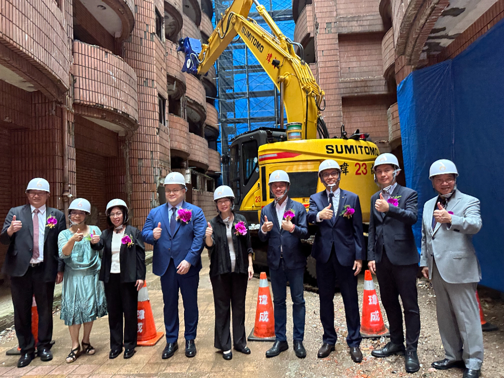 歷時25年　北市一海砂屋社區啟動都更重建工程