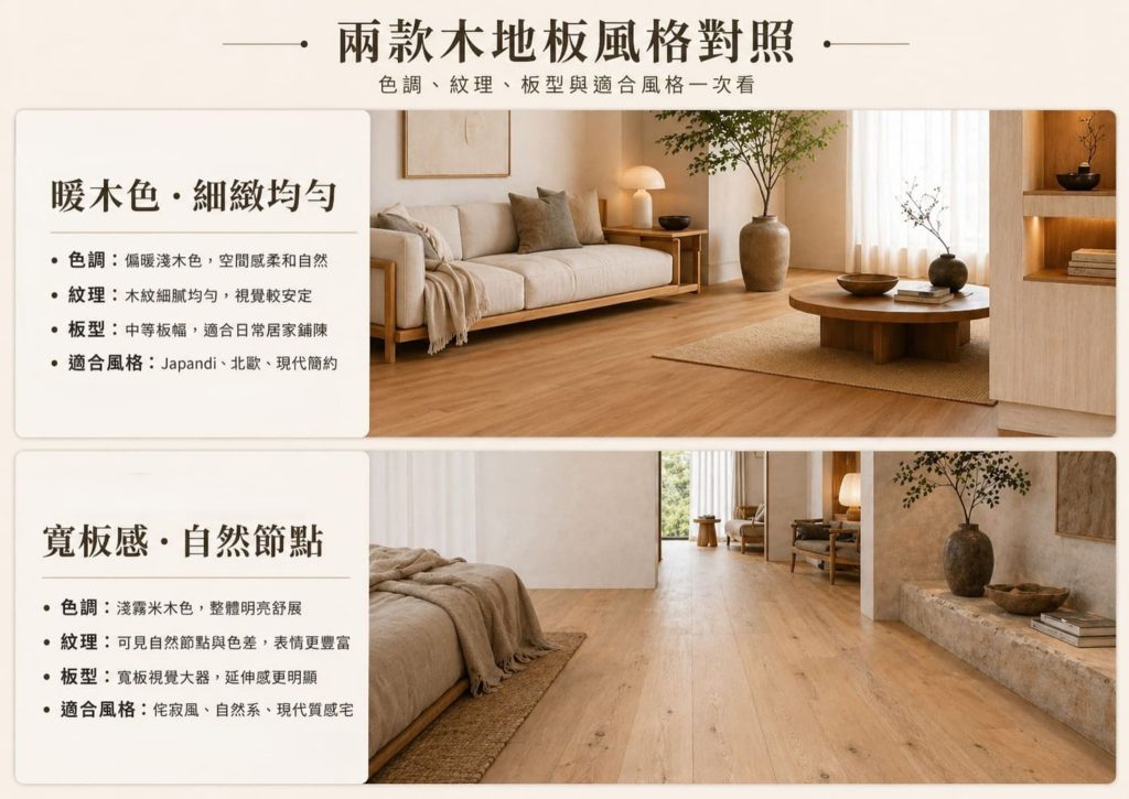 海島型木地板推薦前必看：寬度、木皮厚度與質感表現怎麼影響價格？
