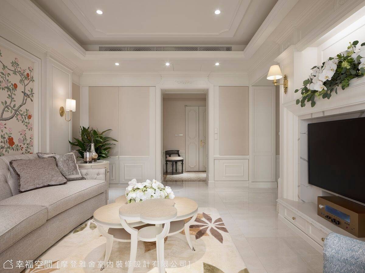 優柔精緻美式風尚 織就歐系飯店宅｜美式風