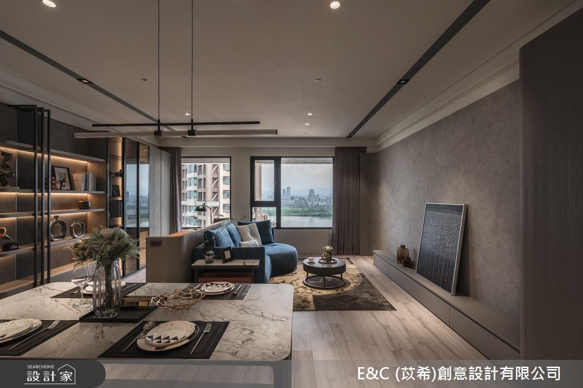 單身屋主最愛的精緻感現代小宅！簡化隔間、擴充廳區，有如入住五星飯店...