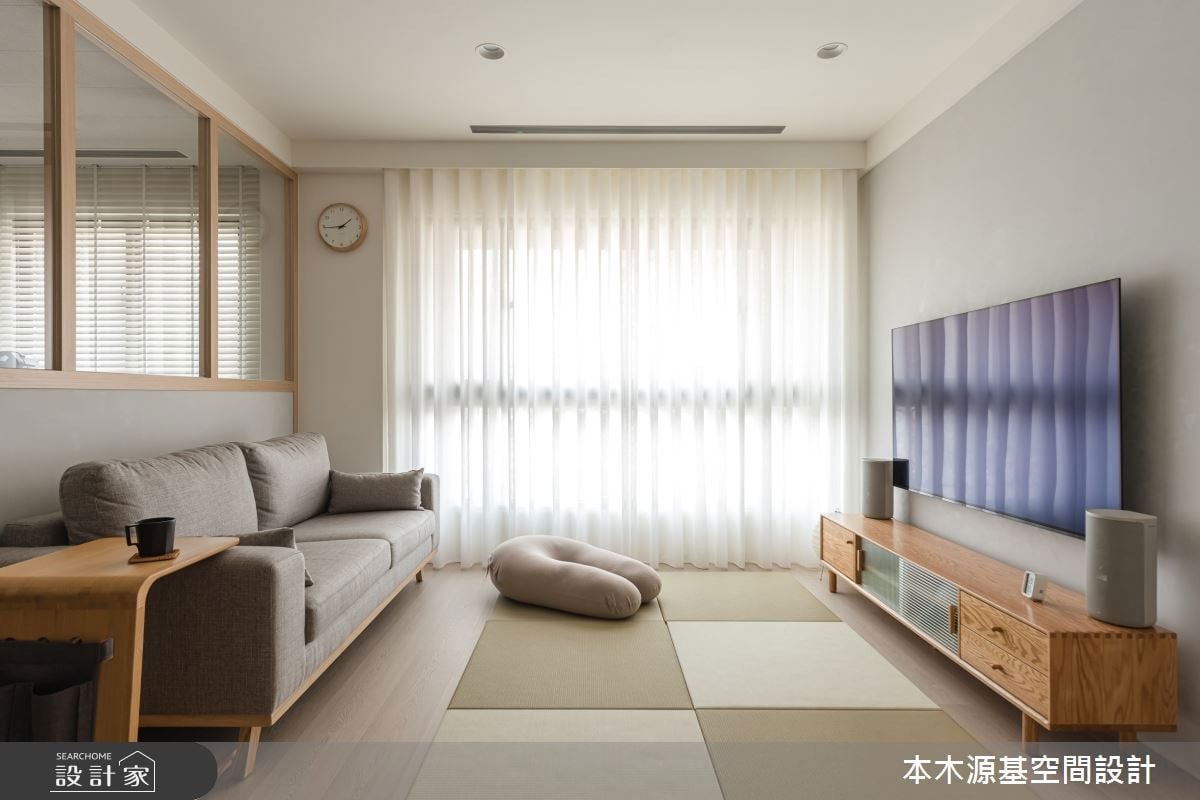 乘載浪漫兩人生活片段！中古屋改造日式無印宅，開啟明亮舒適的居家印象！
