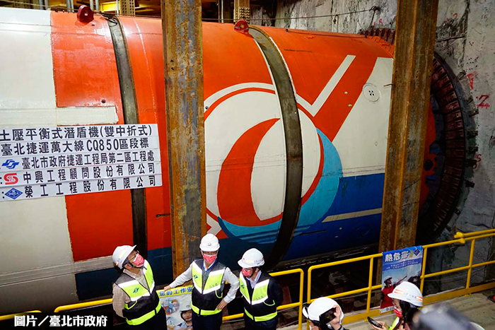 捷運萬大線進度追蹤：潛盾機啟動