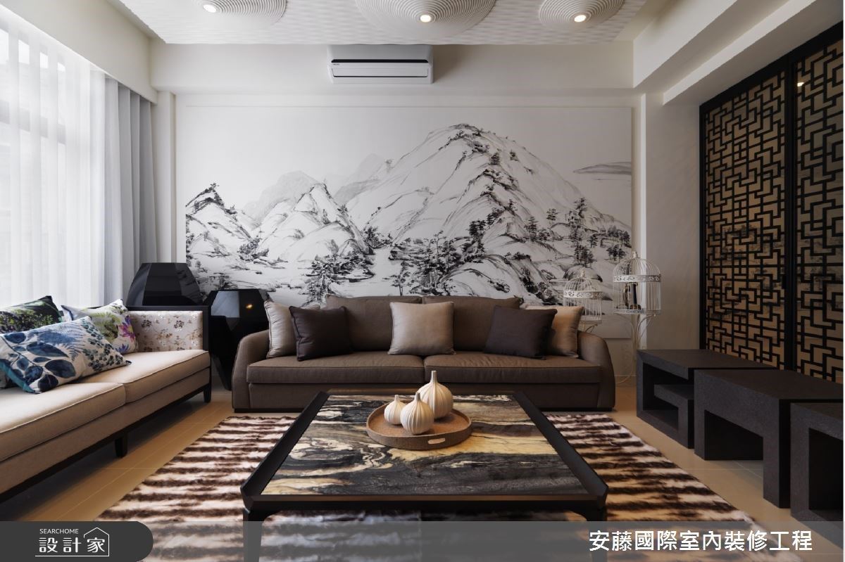 走進依山傍水的詩畫仙境，在百坪別墅重逢《富春山居圖》的豐饒繁華