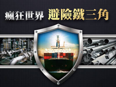 瘋狂世界避險鐵三角 貨櫃航運、鋼鐵、塑化齊發功