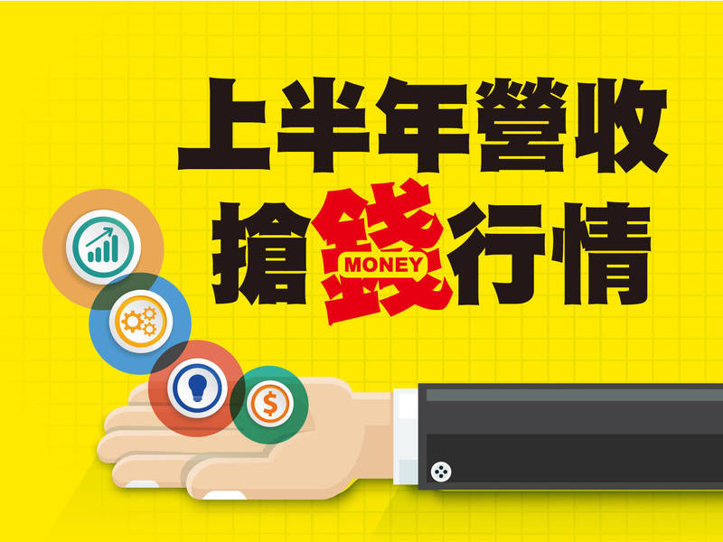 上半年營收搶錢行情