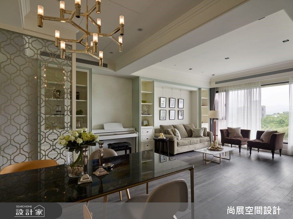 新年新居新生活！高雅有亮點、沉靜不庸俗的美式新古典風