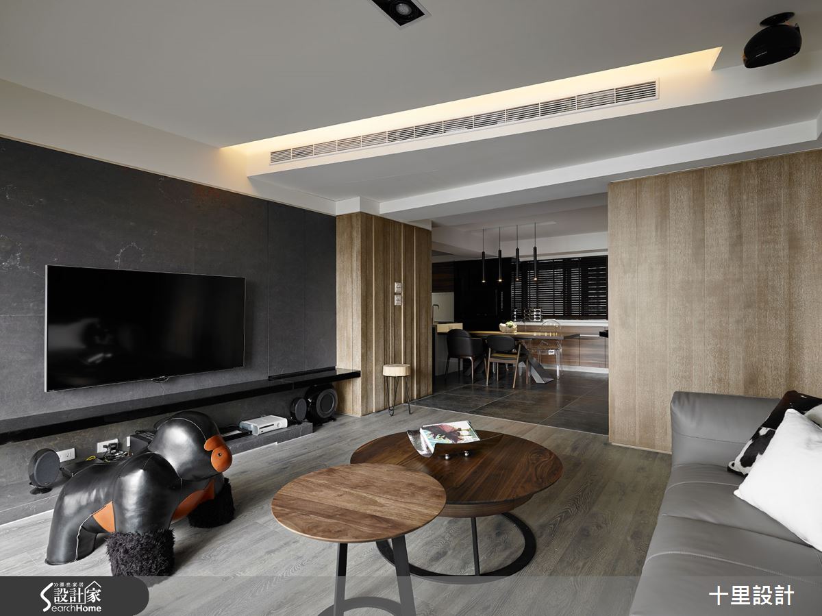 隱性收納創造美好記憶 木紋肌理增添 46 坪生活質感 