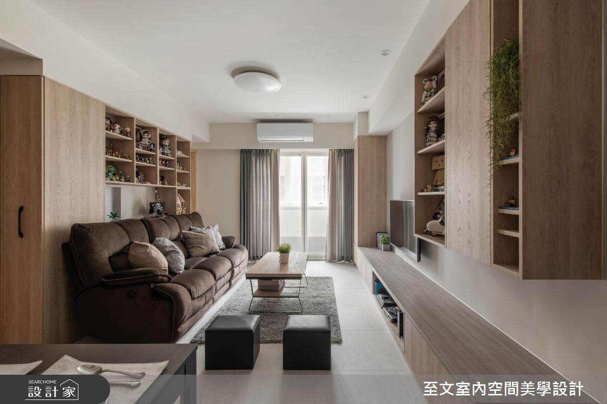 交給完美設計！打造 19 坪、3 房 2 廳、三代同堂 