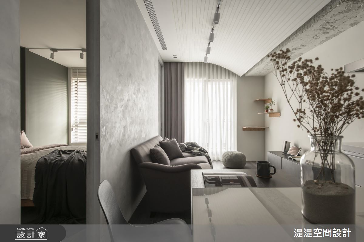 12 坪小宅超機能配置！中島吧檯、更衣間、小客廳都有了