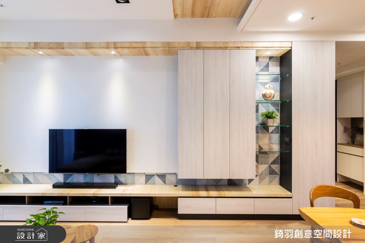 簡約日系 X 搶眼花磚！準新婚夫妻住一輩子都不膩