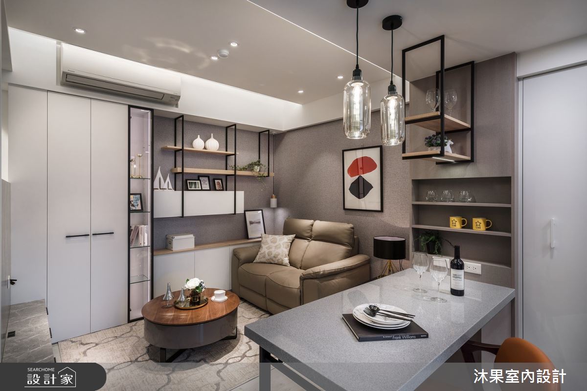 終極小空間放大術！15坪也有兩房一廳
