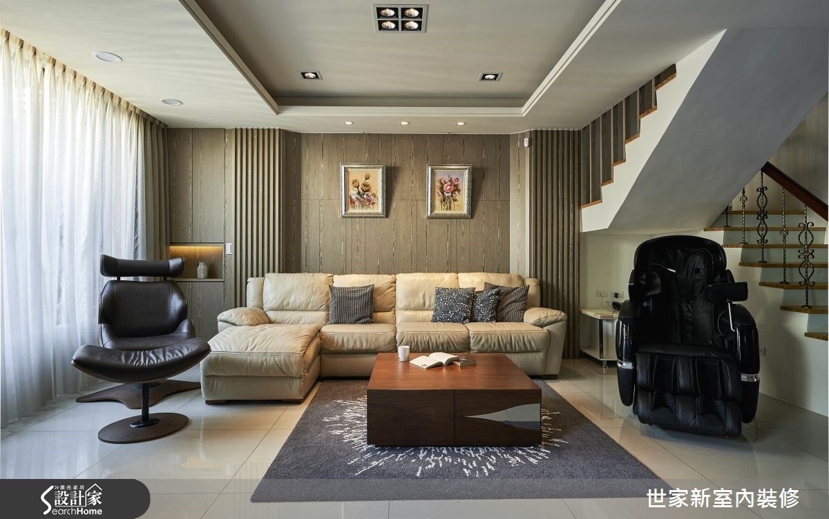 休閒風透天別墅打造私房庭院景點，勾勒兩代同堂的愜意生活情調！